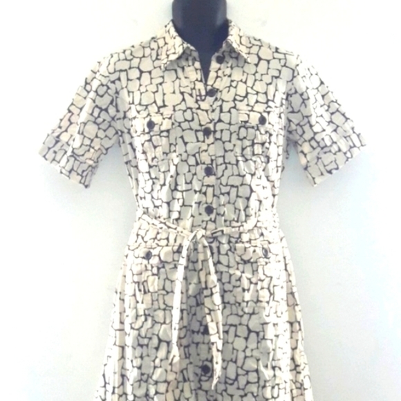 MERONA Button-Down Shirt Dress, Medium - Picture 5 of 10